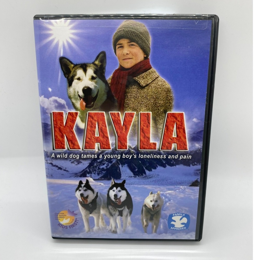 Questar Kayla DVD Movie Family Adventure Kids Used Sled Dog 1920s Quebec Drama